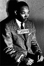 Martin Luther King in Birmingham jail